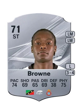 Browne - 71 - Rare EA FC 27 card