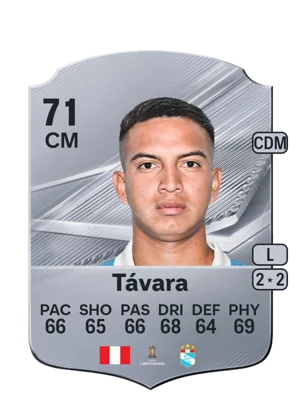 Távara - 71 - Rare EA FC 27 card
