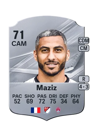 Maziz - 71 - Rare EA FC 27 card