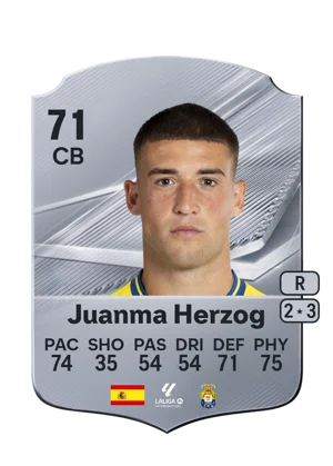 Juanma Herzog - 71 - Rare EA FC 27 card