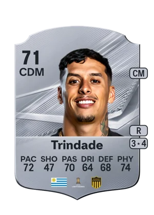 Trindade - 71 - Rare EA FC 27 card