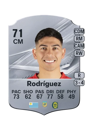 Rodríguez - 71 - Rare EA FC 27 card