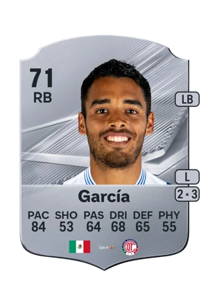 García - 71 - Rare EA FC 27 card