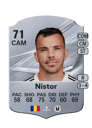 Nistor - 71 - Rare EA FC 27 card