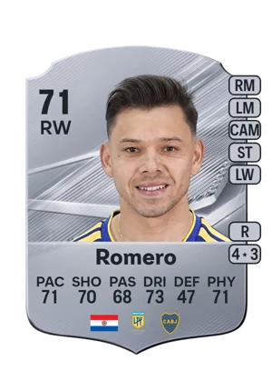 Romero - 71 - Rare EA FC 27 card