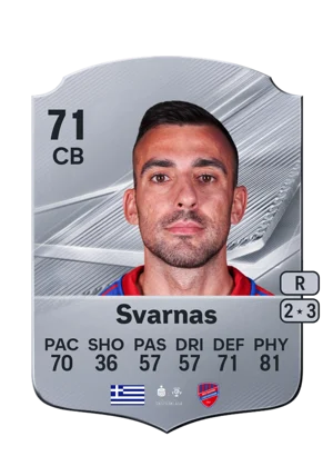 Svarnas - 71 - Rare EA FC 27 card