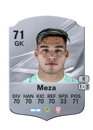 Meza - 71 - Rare EA FC 27 card
