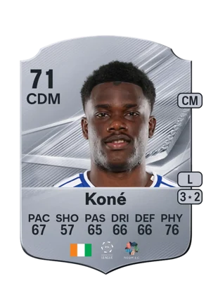 Koné - 71 - Rare EA FC 27 card
