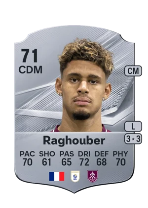 Raghouber - 71 - Rare EA FC 27 card