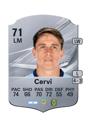Cervi - 71 - Rare EA FC 27 card