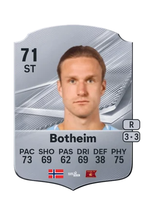 Botheim - 71 - Rare EA FC 27 card