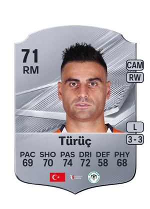 Türüç - 71 - Rare EA FC 27 card