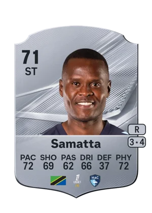 Samatta - 71 - Rare EA FC 27 card