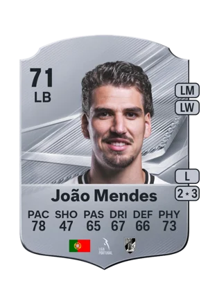 João Mendes - 71 - Rare EA FC 27 card