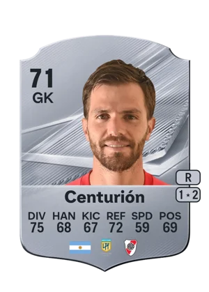 Centurión - 71 - Rare EA FC 27 card