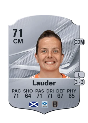 Lauder - 71 - Rare EA FC 27 card