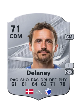 Delaney - 71 - Rare EA FC 27 card