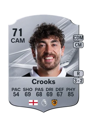 Crooks - 71 - Rare EA FC 27 card