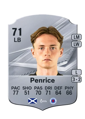 Penrice - 71 - Rare EA FC 27 card