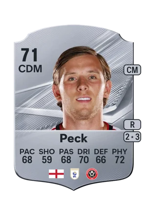 Peck - 71 - Rare EA FC 27 card