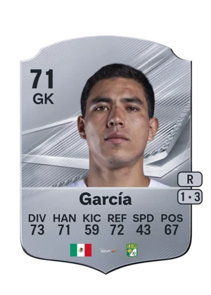 García - 71 - Rare EA FC 27 card