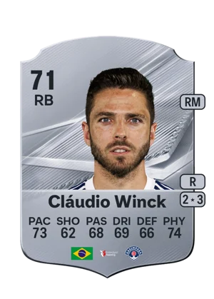 Cláudio Winck - 71 - Rare EA FC 27 card