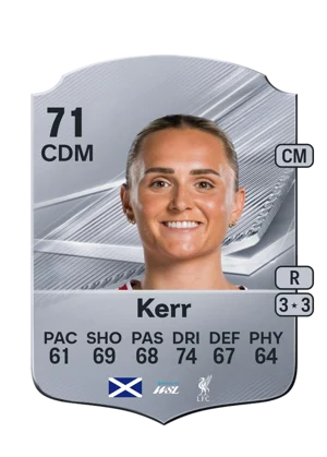 Kerr - 71 - Rare EA FC 27 card