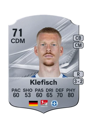 Klefisch - 71 - Rare EA FC 27 card