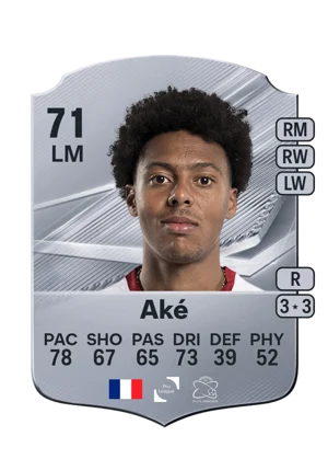 Aké - 71 - Rare EA FC 27 card