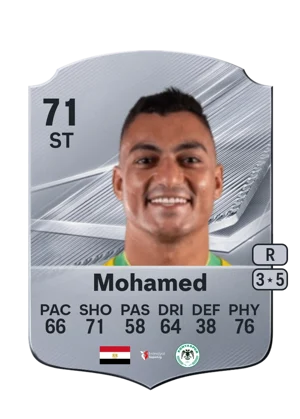 Mohamed - 71 - Rare EA FC 27 card