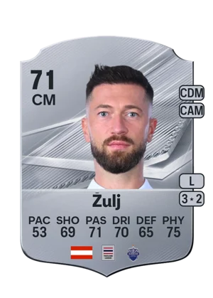 Žulj - 71 - Rare EA FC 27 card