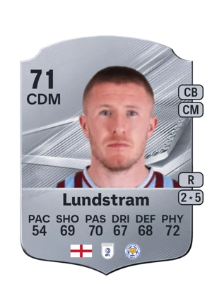Lundstram - 71 - Rare EA FC 27 card