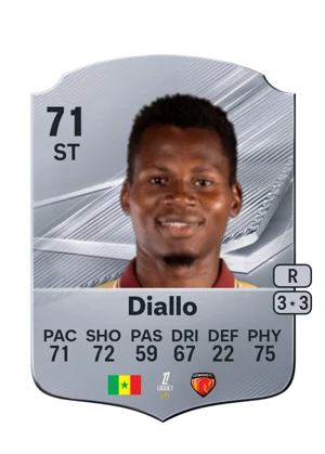 Diallo - 71 - Rare EA FC 27 card