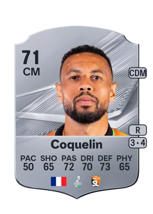 Coquelin - 71 - Rare EA FC 27 card