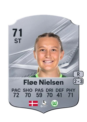 Fløe Nielsen - 71 - Rare EA FC 27 card