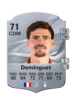 Deminguet - 71 - Rare EA FC 27 card