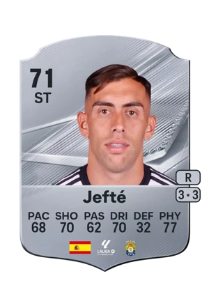 Jefté - 71 - Rare EA FC 27 card