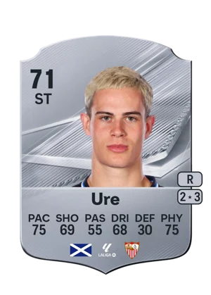 Ure - 71 - Rare EA FC 27 card