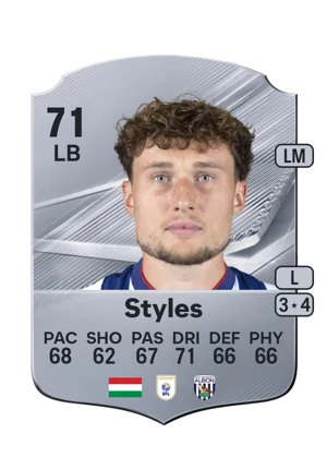 Styles - 71 - Rare EA FC 27 card