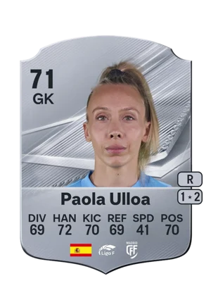 Paola Ulloa - 71 - Rare EA FC 27 card