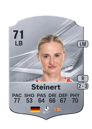 Steinert - 71 - Rare EA FC 27 card