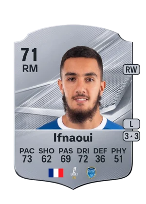 Ifnaoui - 71 - Rare EA FC 27 card