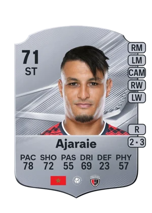 Ajaraie - 71 - Rare EA FC 27 card