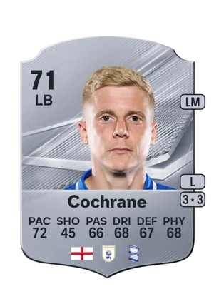 Cochrane - 71 - Rare EA FC 27 card
