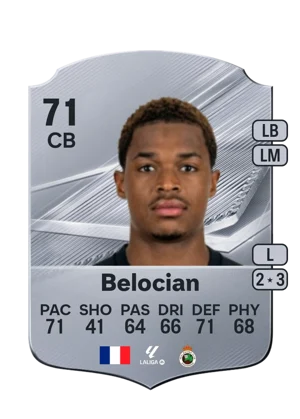 Belocian - 71 - Rare EA FC 27 card