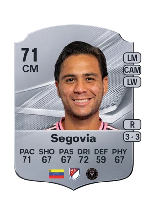 Segovia - 71 - Rare EA FC 27 card