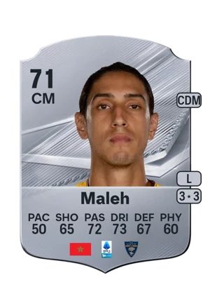 Maleh - 71 - Rare EA FC 27 card