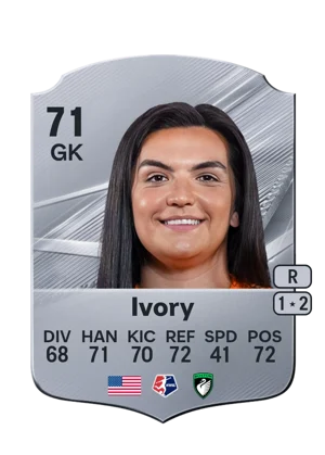 Ivory - 71 - Rare EA FC 27 card