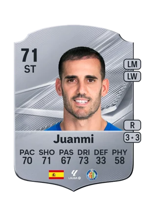 Juanmi - 71 - Rare EA FC 27 card