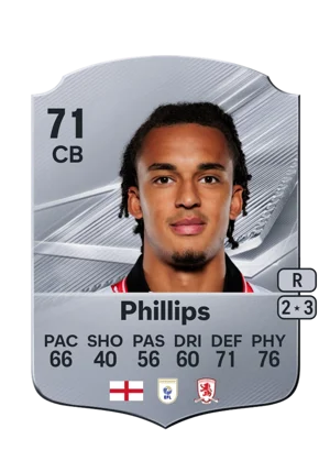 Phillips - 71 - Rare EA FC 27 card